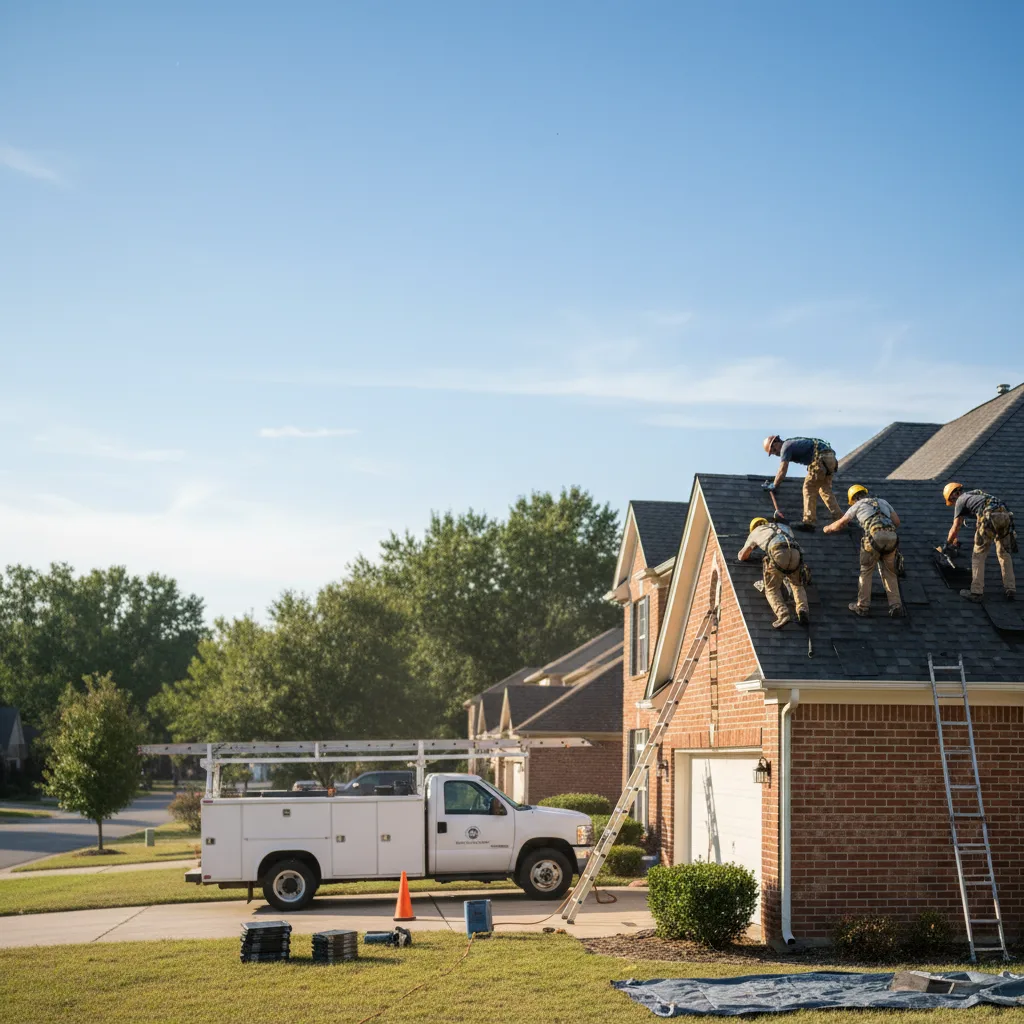 Roof Repair in Randle